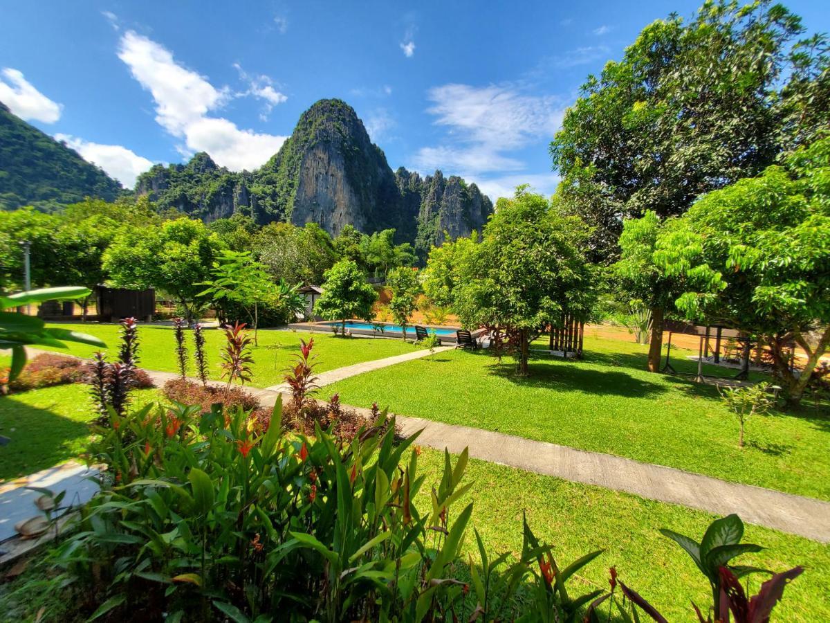 Bearlinbungalow Vang Vieng Exterior photo
