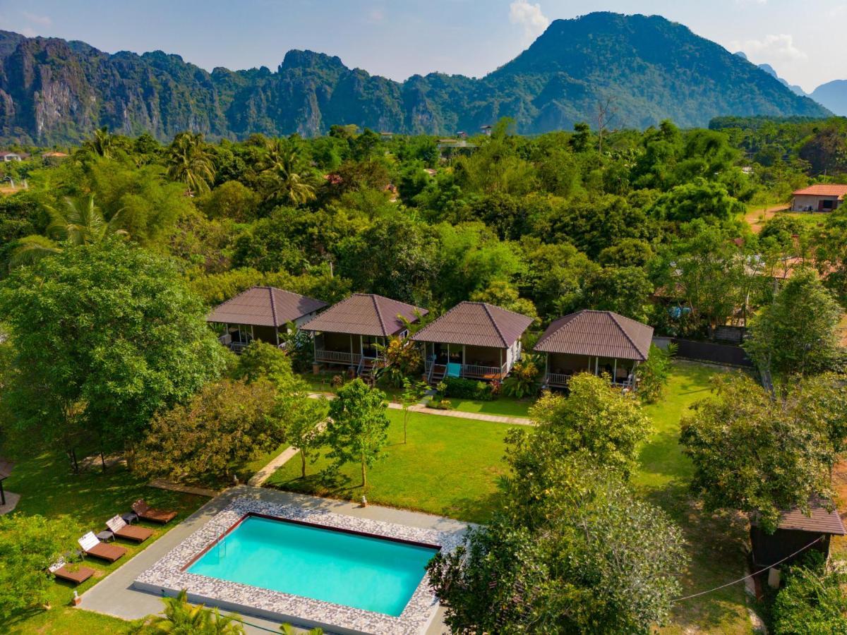Bearlinbungalow Vang Vieng Exterior photo