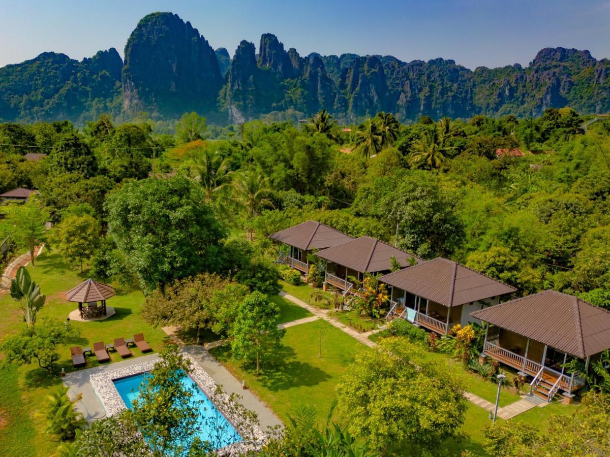 Bearlinbungalow Vang Vieng Exterior photo